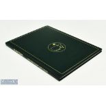 2003 Masters Golf Annual - won by Mike Weir - original green and leather gilt boards comprising full