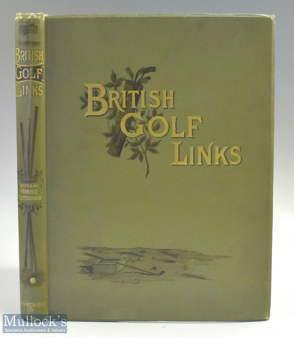 Hutchinson, Horace G - "British Golf Links - a short account of the leading golf links of the United