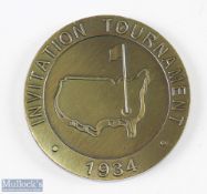 Golf Heritage Series Augusta National Golf Club Masters Commemorative Medal -commemorating the