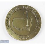 Golf Heritage Series Augusta National Golf Club Masters Commemorative Medal -commemorating the