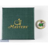 2019 Official Masters 1934-2019 'Scotty Cameron Studio Design' circular map/flag round golf ball