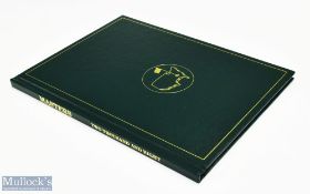 2008 Masters Golf Annual - won by Trevor Immelman - original green and leather gilt boards