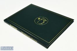 2004 Masters Golf Annual - won Phil Mickleson - original green and leather gilt boards comprising