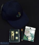 Collection of Official Masters Golfing Merchandise (4) - to include Masters "1934 Collection" Navy