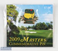 2009 Masters Golf Tournament Commemorative enamel pin badge - won by Angle Cabrera - on the original