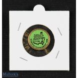 Original 1986 US Masters Golf Tournament Ball Marker - (won by Jack Nicklaus for the 5th time 20
