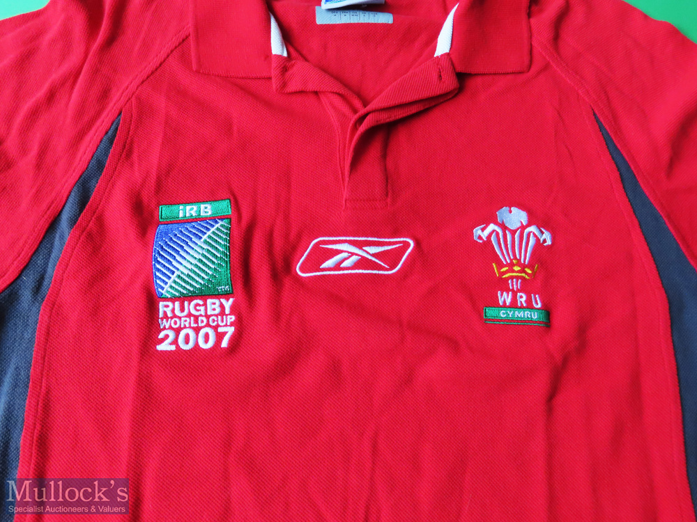 2007 Wales Rugby World Cup T Shirt made by Reebok, Short Sleeve, Size S - Image 2 of 3