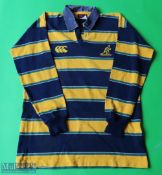 Australia Wallabies Rugby Shirt made by CCC, Long Sleeve, Size L
