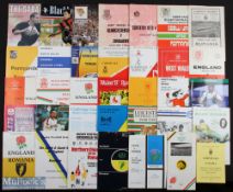 Tourists to the British Isles Rugby Programmes (35): A great selection, club and county issues v the