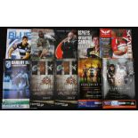 Welsh Regional Rugby Programmes (10): Exc, to inc 'Judgement Day' 2013, 2014 & 2015(2) plus