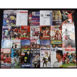 Manchester United treble season 1998/1999 complete aways collection to include league (19) including