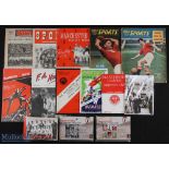 Collection of Manchester United memorabilia to include 1948 Soccer (April 1948) (United team on