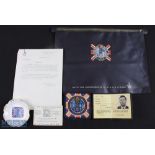 1966 World Cup Manchester Liaison Committee member FA official passport for the Jules Rimet Cup 1966
