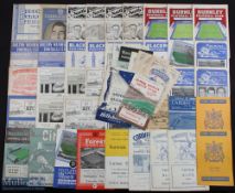 1948-1959 English Football League Programmes, to include QPR v Derby County 28th Feb 1948, Chelsea v