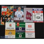 Mostly Australia and English Connection Rugby Programmes (7): Australia v France at Bordeaux,