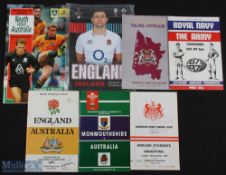 Mostly Australia and English Connection Rugby Programmes (7): Australia v France at Bordeaux,