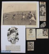 Jack Kyle Irish Rugby Autographed Picture Collection (7): Lovely varied selection from small press