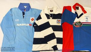 Rugby Jerseys from New Zealand and South Africa (3): Clean worn replica jerseys of Auckland (NZ),