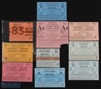 Inc Scarce 1946-83 Scotland Home Rugby Tickets v Ireland (10): Hard-to-find 1946 Victory Match