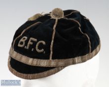 Rare early c20th Bath Rugby Honours Cap: Beautiful example, probably from not long after the 1896