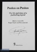 Ferenc Puskás (1927-2006) Autographed Page signed in ink to removed title page of 'Puskas on