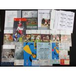 Manchester United treble season 1998/1999 Champions League guides, stats, programmes, tickets to