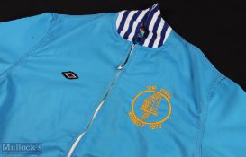 1970 FAC final Terry Cooper Leeds United complete two piece track suit in light blue with gold