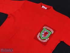 1969 Barry James Wales international Umbro shirt for the England match 7 May 1969 at Wembley. (1)
