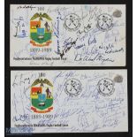 1989 Signed Transvaal Rugby Union Centenary First Day Covers 'B' (2): VG covers with 66