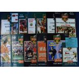 1993/96 British & I Lions Rugby Programmes/Ticket etc (14): The full tour of NZ, all 13 matches (