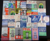 1956-1981 Big Match Football Programmes, to include 1966 World cup England Internationals, FA Cup