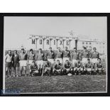 Very rare 1970 Ireland XV Signed Photo: Signed by 25 to reverse of fine b/w photo prior to the