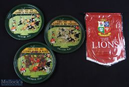 1966/2005 British Lions in NZ Souvenirs (4): A splendid crisp, bright red, fully-logoed Lions 2005