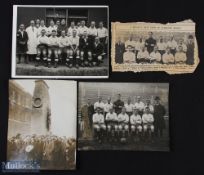 1922 Preston NE press photograph (the team FAC runners up 1922), another Preston team group (