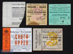 Rugby Ticket selection inc scarce (5): To inc scarce Gloucestershire & Somerset v Australia at