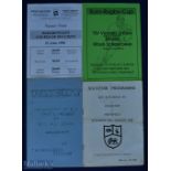 Quartet of 'Faraway' Rugby Programmes (4): All 4 pp paper: from 1967, University of British Columbia