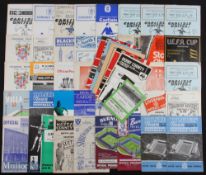 1960-1969 English Football League Football programmes, with noted programmes of Derby County v B'ham