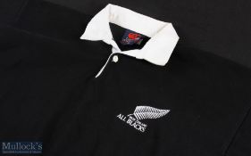 1988 Match-prepared Frano Botica NZ No.19 Rugby Jersey: Lovely crisp Canterbury-made 42” jersey with