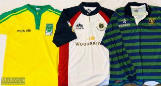Rugby Jerseys from the USA & Argentina, & Heineken Cup Refs (3): Clean worn replica jerseys of