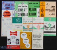 Selection of Irish programmes to include 1946 Leinster FAC s/f Grangegorman v Shamrock Rovers, FA of