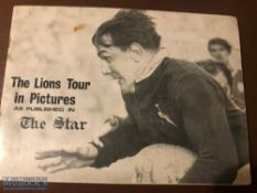 1968 British & I Lions Tour of South Africa Souvenir: Lions Tour in Pictures. Fabulous 52 pages of