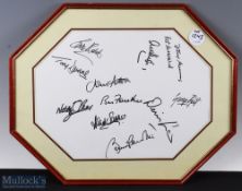 Manchester United Football Autographs (12) featuring George Best, Dennis Law, Pat Crerand, Bill