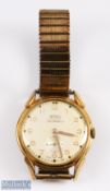 1957 Real Madrid wristwatch given to members of the Manchester United officials and players prior