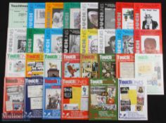 Touchlines' Rugby Memorabilia Magazine Set (30): Rare chance to obtain a selection of some issues of