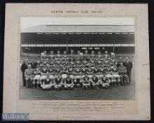 1956/57 Everton Football Club official team squad photograph mounted and suitable for framing;