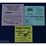 1983/1993 British & I Lions Rugby Tour Tickets (3): 1983 Pink Ticket, Standing Embankment,