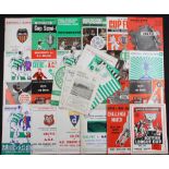 1965-1978 Celtic Scottish Football Big Match Programmes, with noted programmes of Celtic v St Mirren