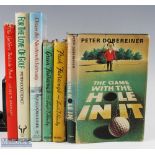 Collection of Peter Dobereiner and Louis T Stanley Golf Books (6) to include 3x Peter Dobereiner "