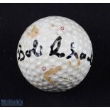 Bob Charles (Open Golf Champion '63) signed golf ball - on a period Dunlop 65 golf ball - Bob