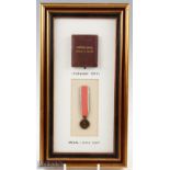 Early Westgate-On-Sea Golf Club (Est 1893) bronze golf medal c1897 - the small medal featuring a